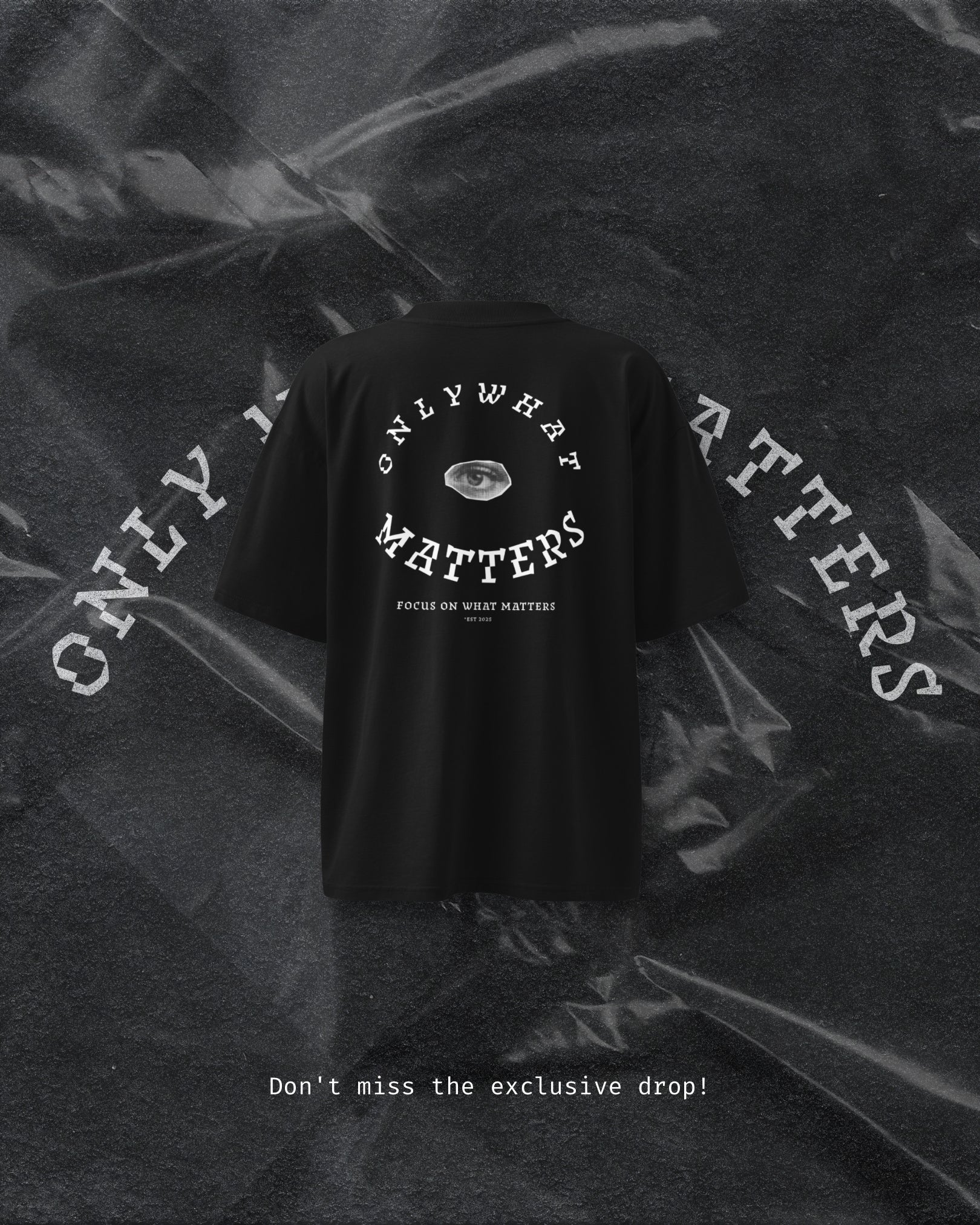 Only What Matters Oversized High Neck